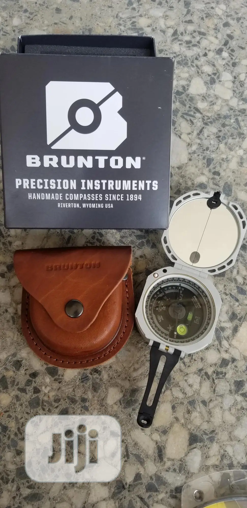 Brunton Professional Compass With Leather Case