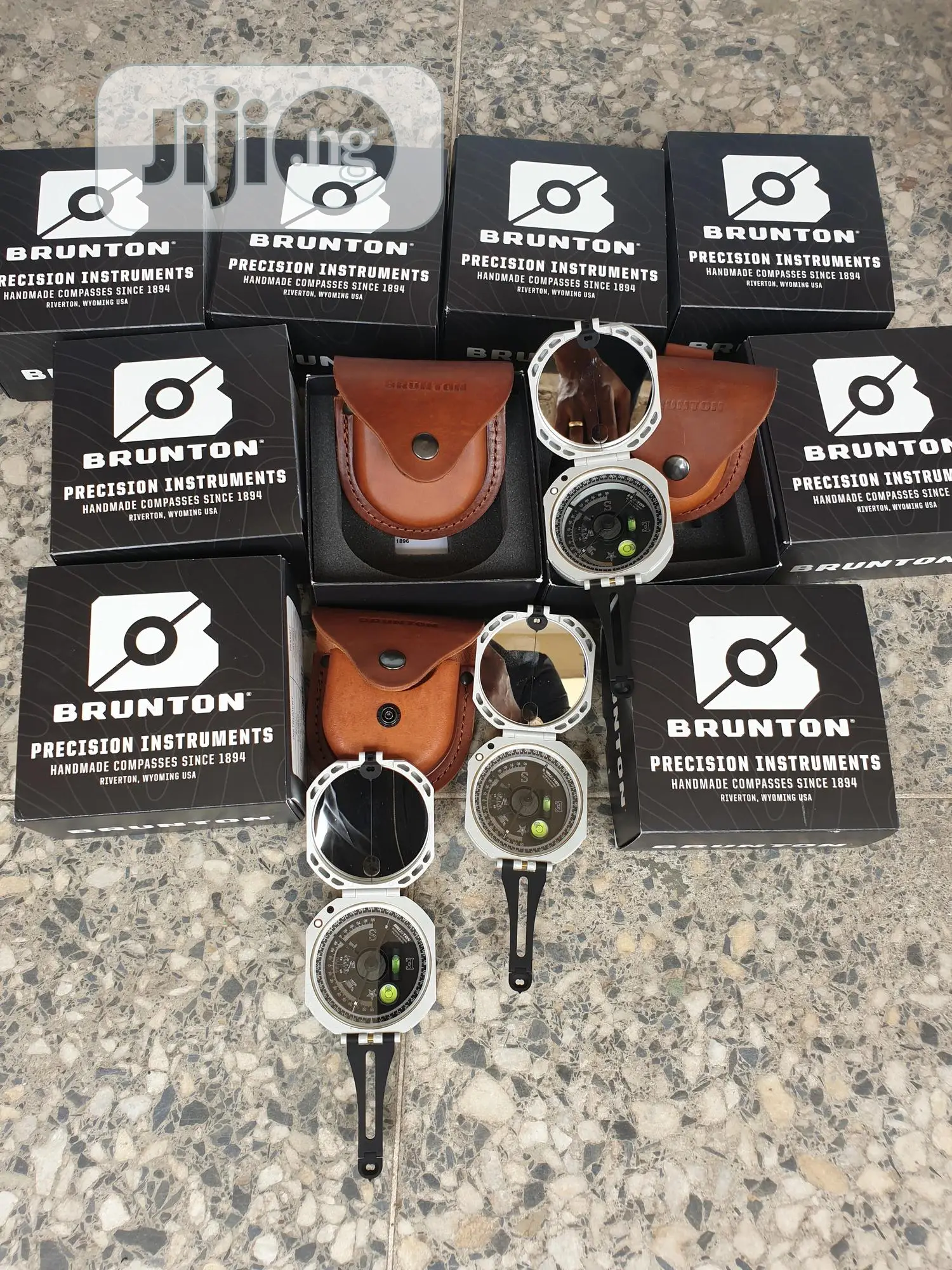 Brunton Professional Compass With Leather Case