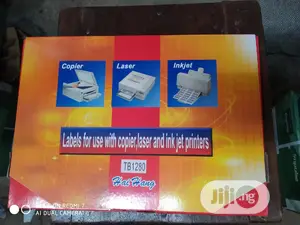 Labels for Use With Copier, Laser and Ink Jet Printers 100pc