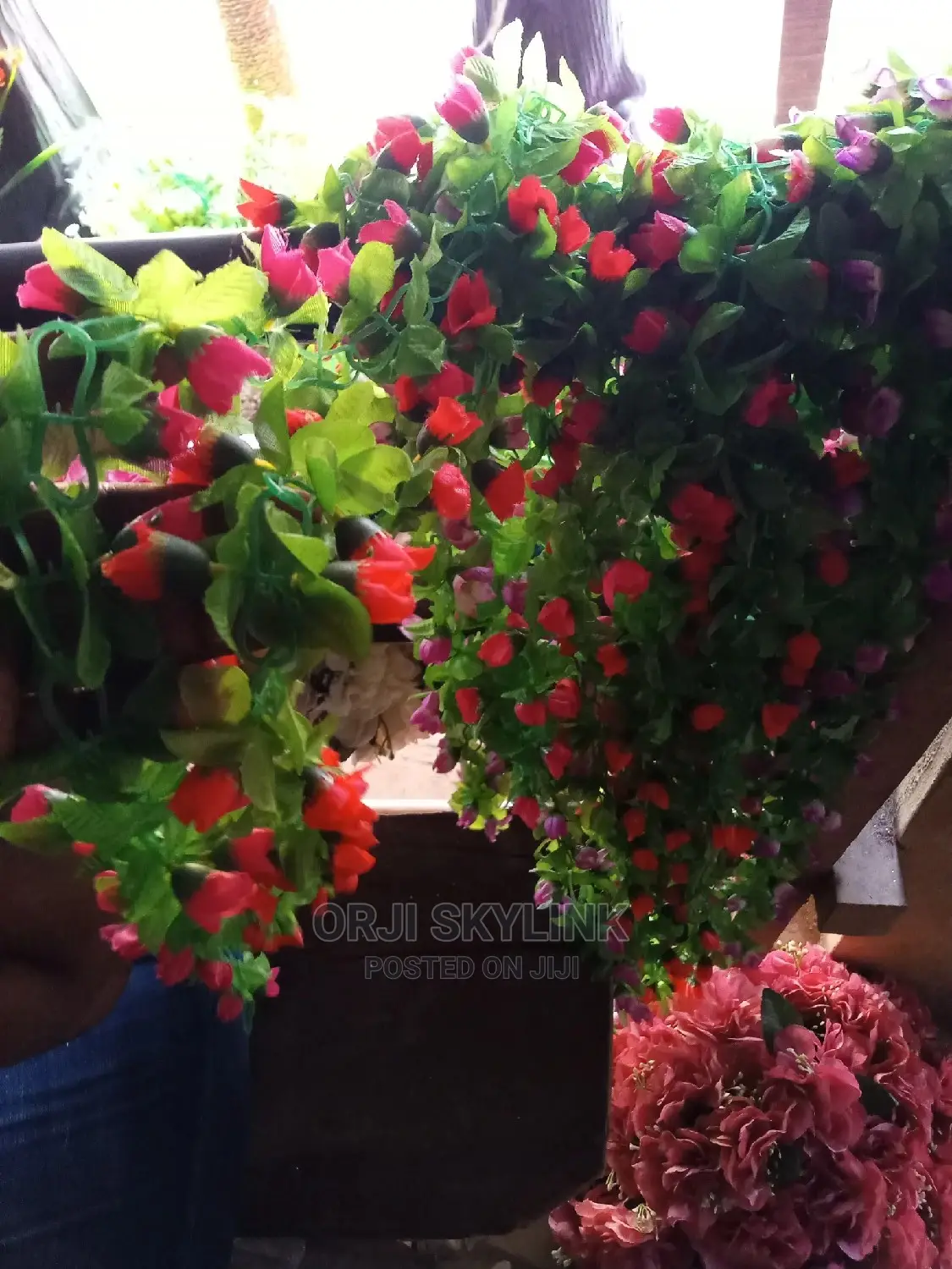 Artificial Wall Dropping Flower