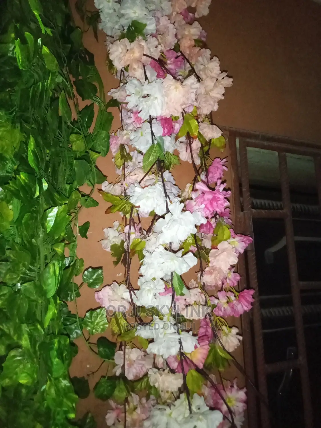 Artificial Multiple Colour Dropping Flowers