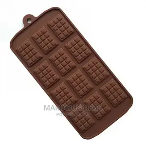 12 Even Non-Stick Silicon Chocolate Candy Molds