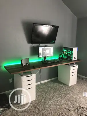 Studio Desk With Led Lights