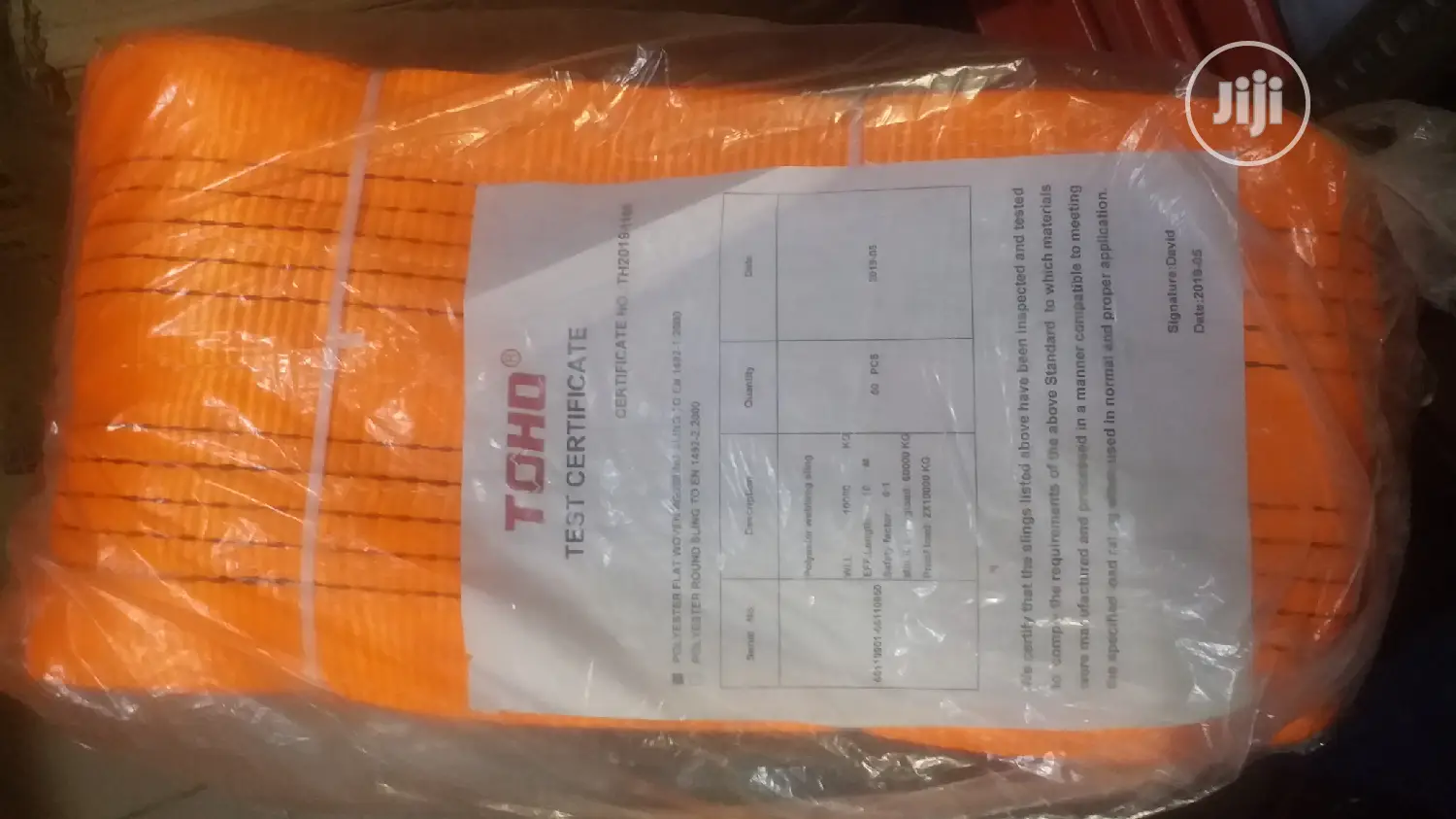 Polyester Lifting Belt 10tonx10m