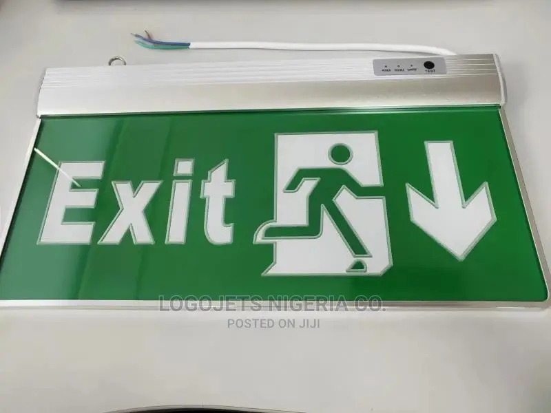 Fire Emergency Exit LED Sign I LED Emmergency Sign Light