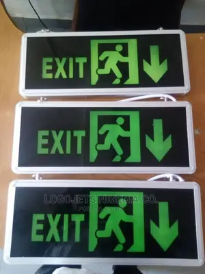 Fire Emergency Exit LED Sign I LED Emmergency Sign Light
