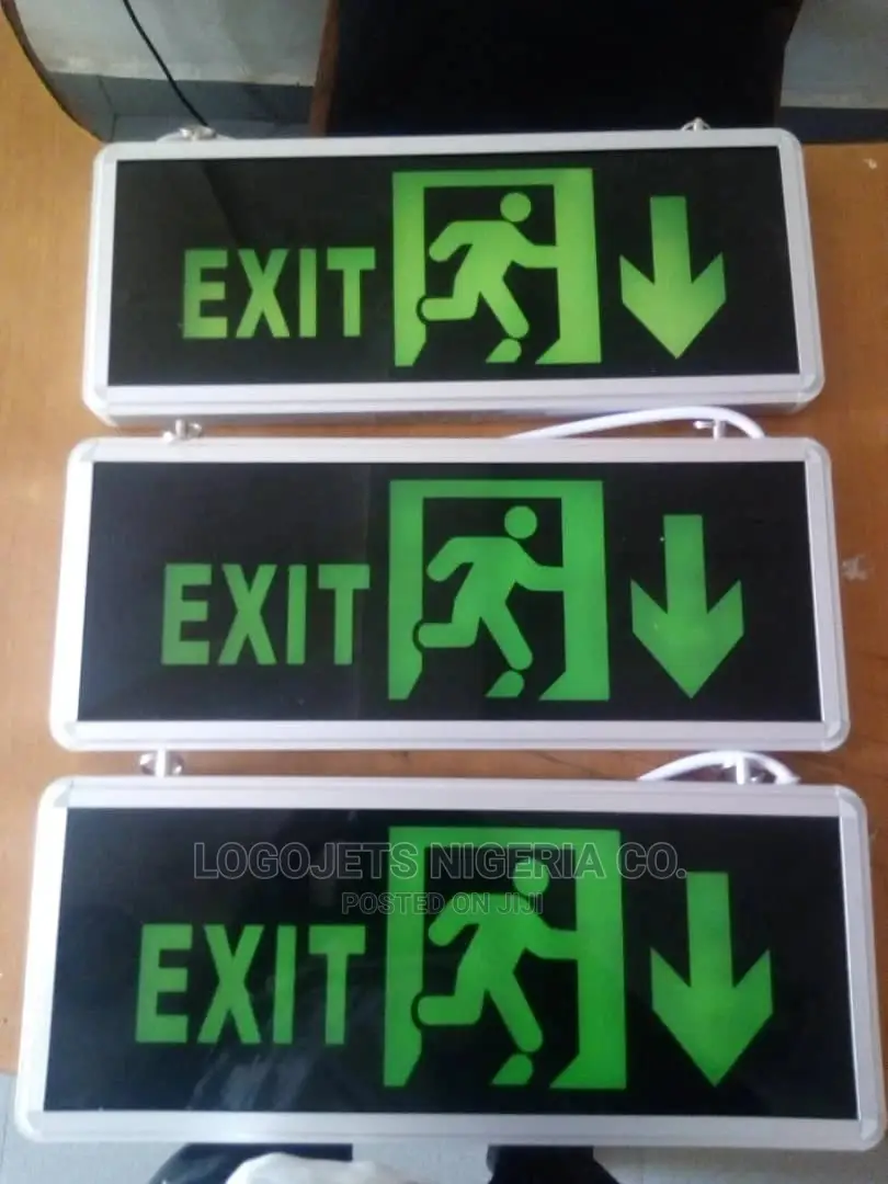 Fire Emergency Exit LED Sign I LED Emmergency Sign Light