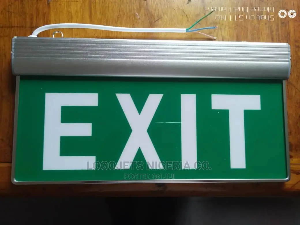 Fire Emergency Exit LED Sign I LED Emmergency Sign Light