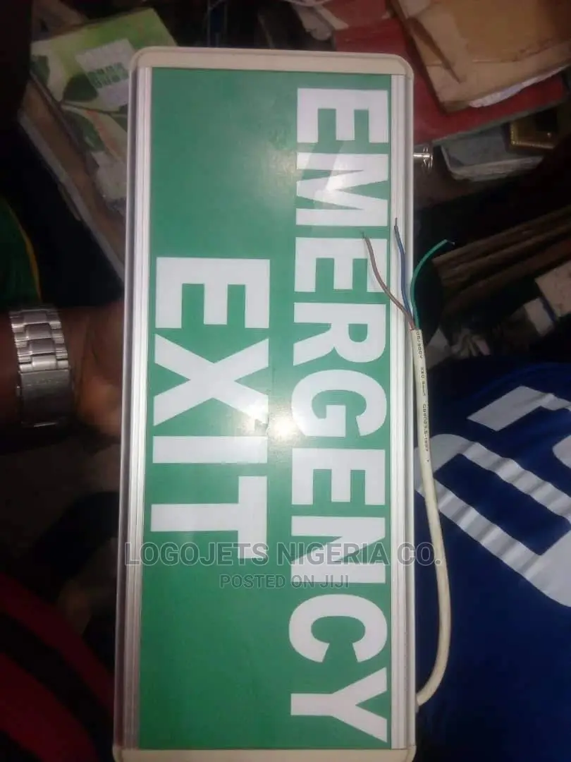 Fire Emergency Exit LED Sign I LED Emmergency Sign Light