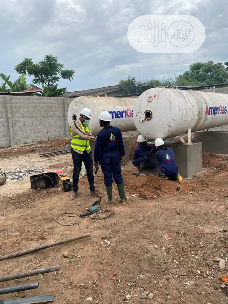 7tons LPG Storage Tank Construction and Installation