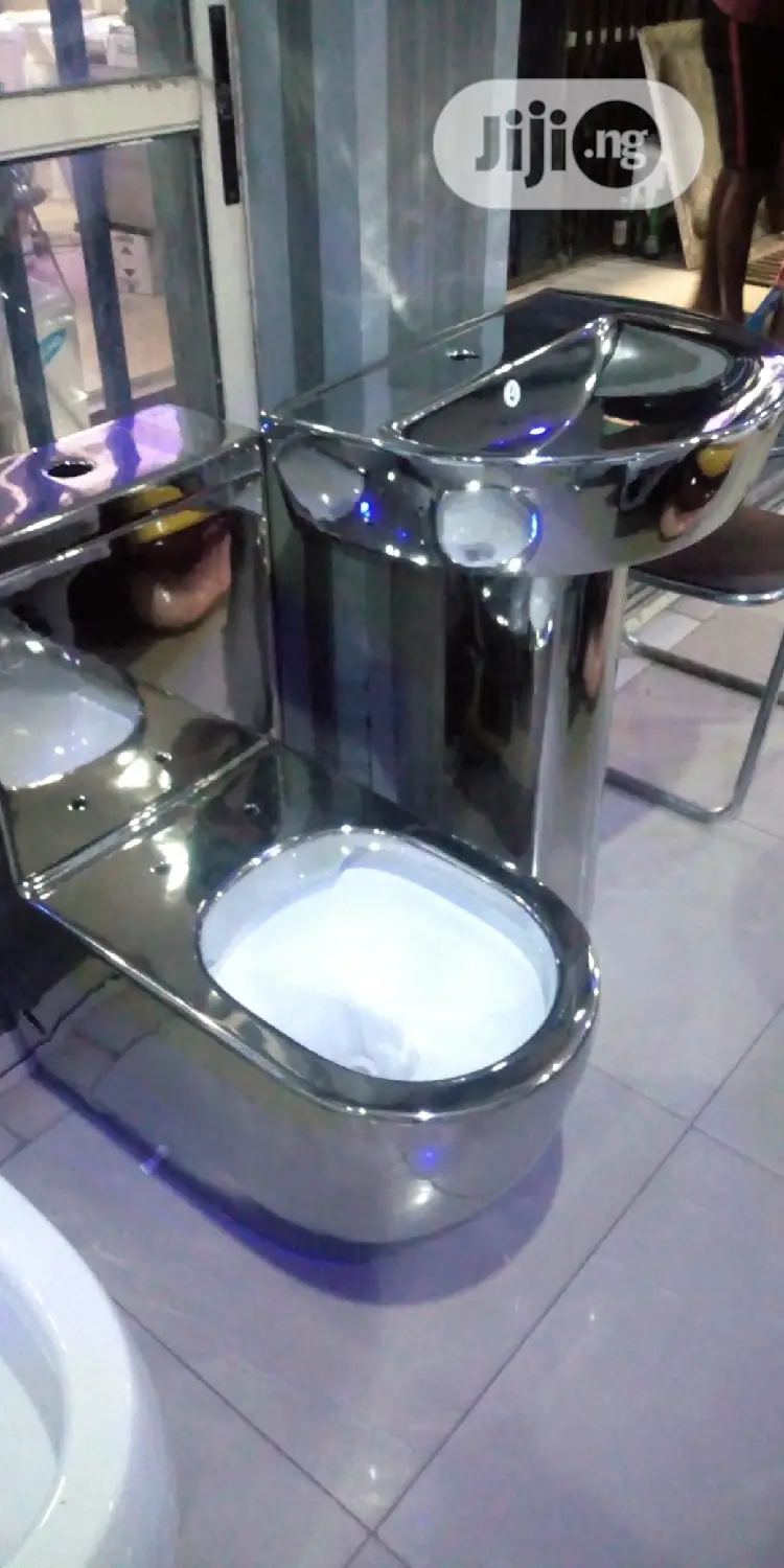 Silver WC Set