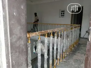Gold/Silver Crystal Handrails