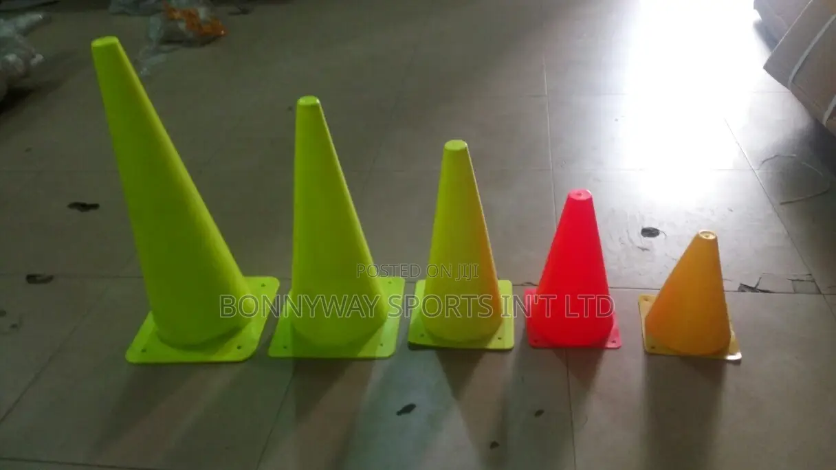 4 Different Sizes Of Standing Cones