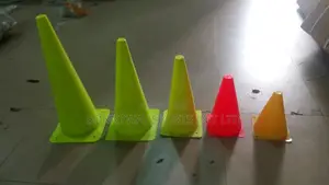 4 Different Sizes Of Standing Cones