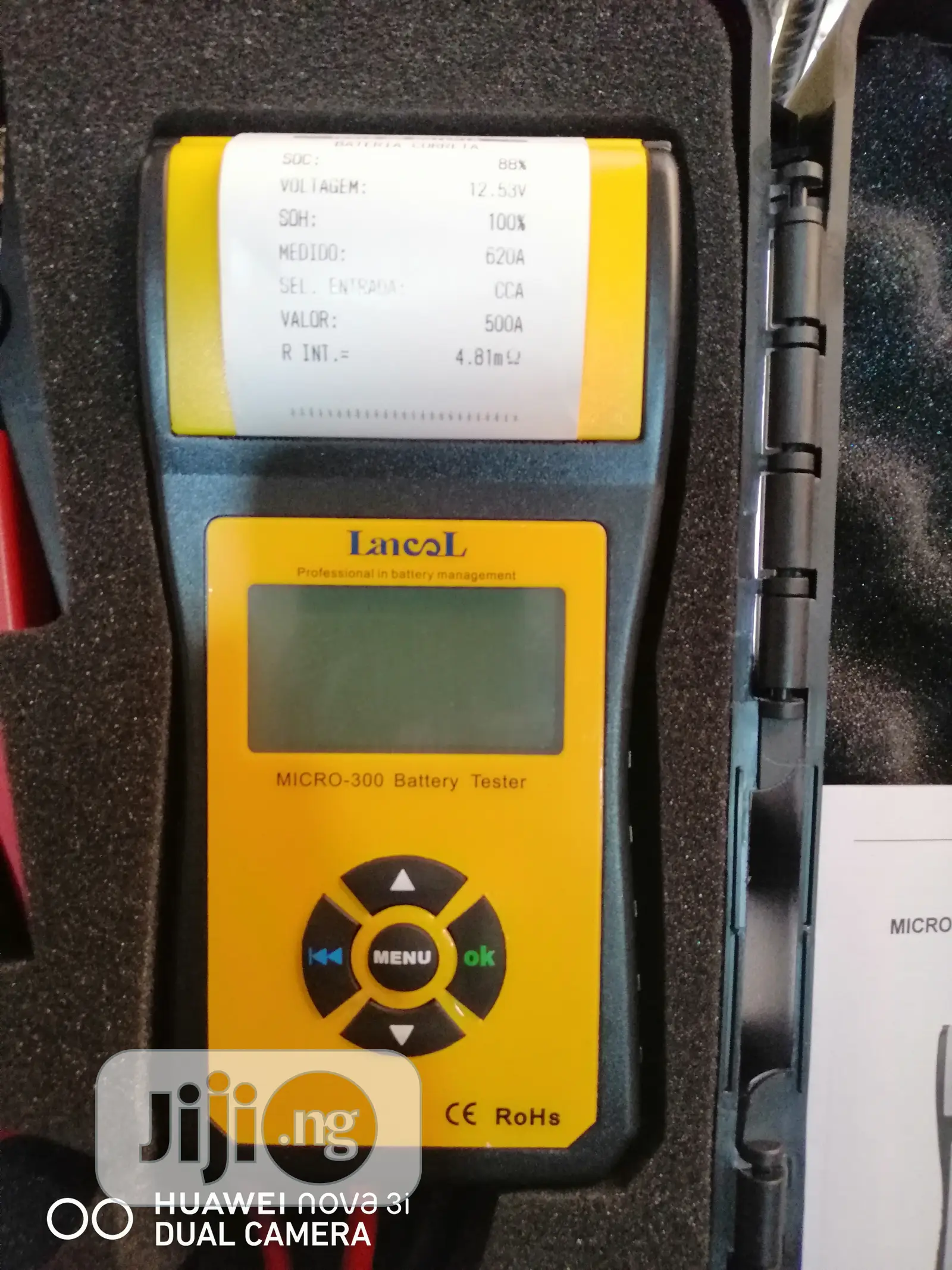 Micro 300 Battery Conductive Tester With Printer