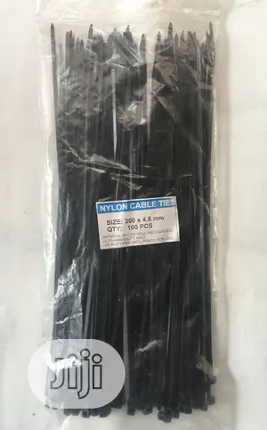 Cable Ties 300mm X 4.8 ( 12 Inches ) 100 Pcs. Tie Wraps