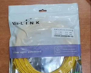 Fiber Patch Cord Sc/Apc-Sc/Apc 5m Sm Duplex Vis-Link