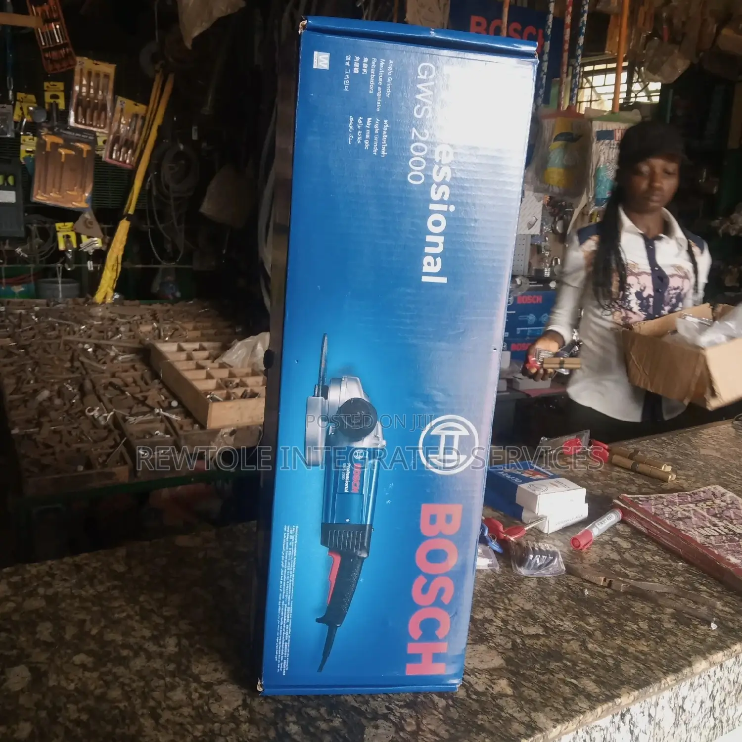 Bosch 9" Angle Grinder