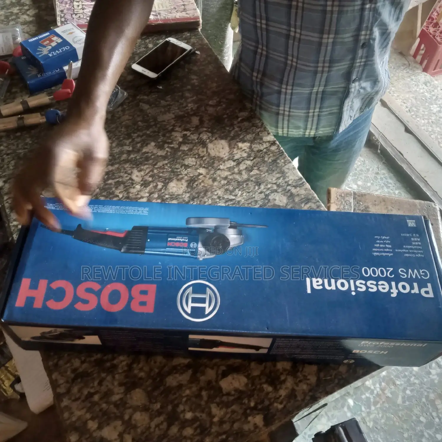 Bosch 9" Angle Grinder
