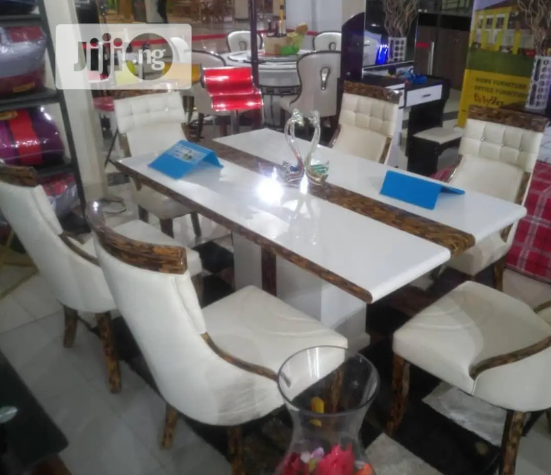 Original Executive Imported Dining Table Set,Six Seaters