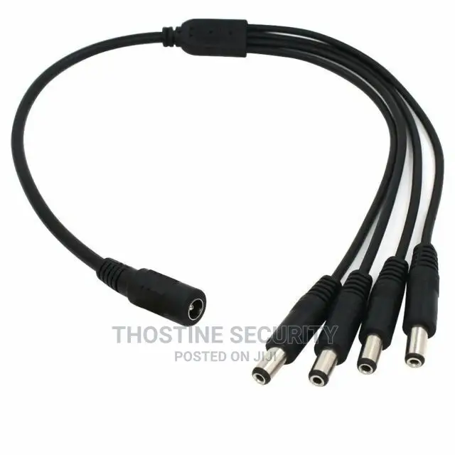 CCTV Power Splitter Cable 4 Ways
