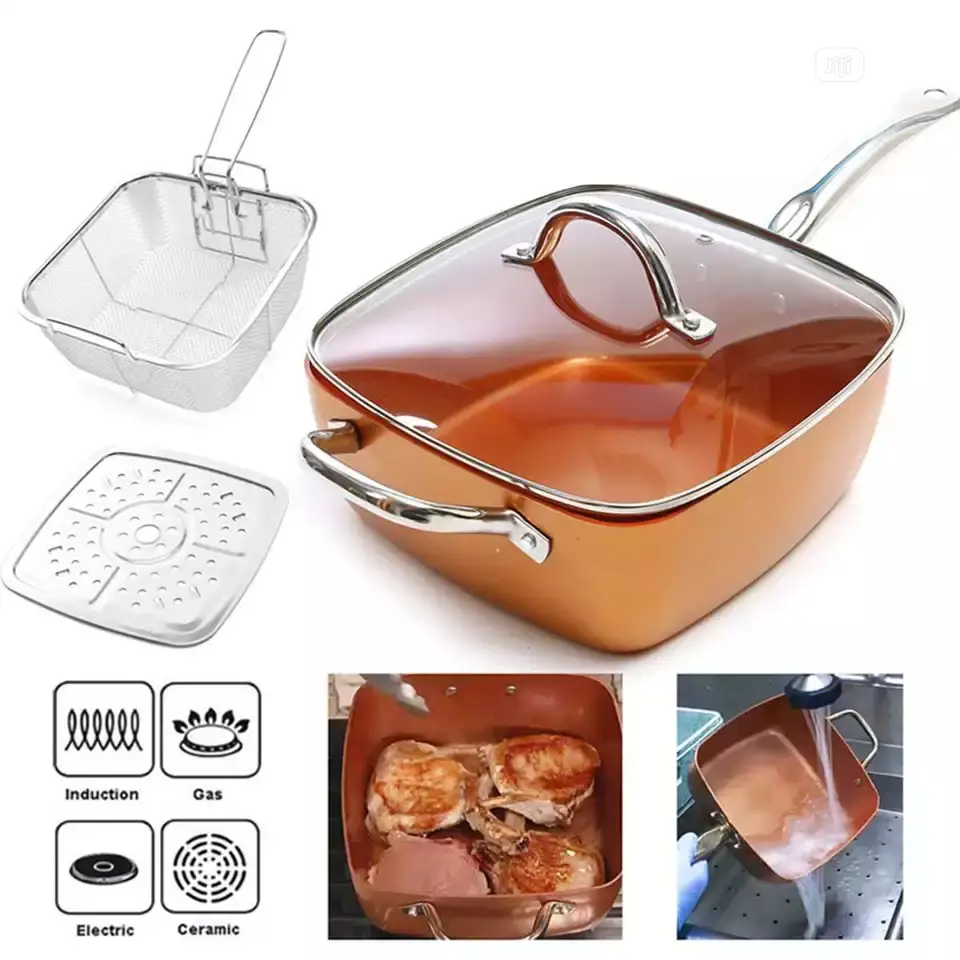 Red Copper Pan