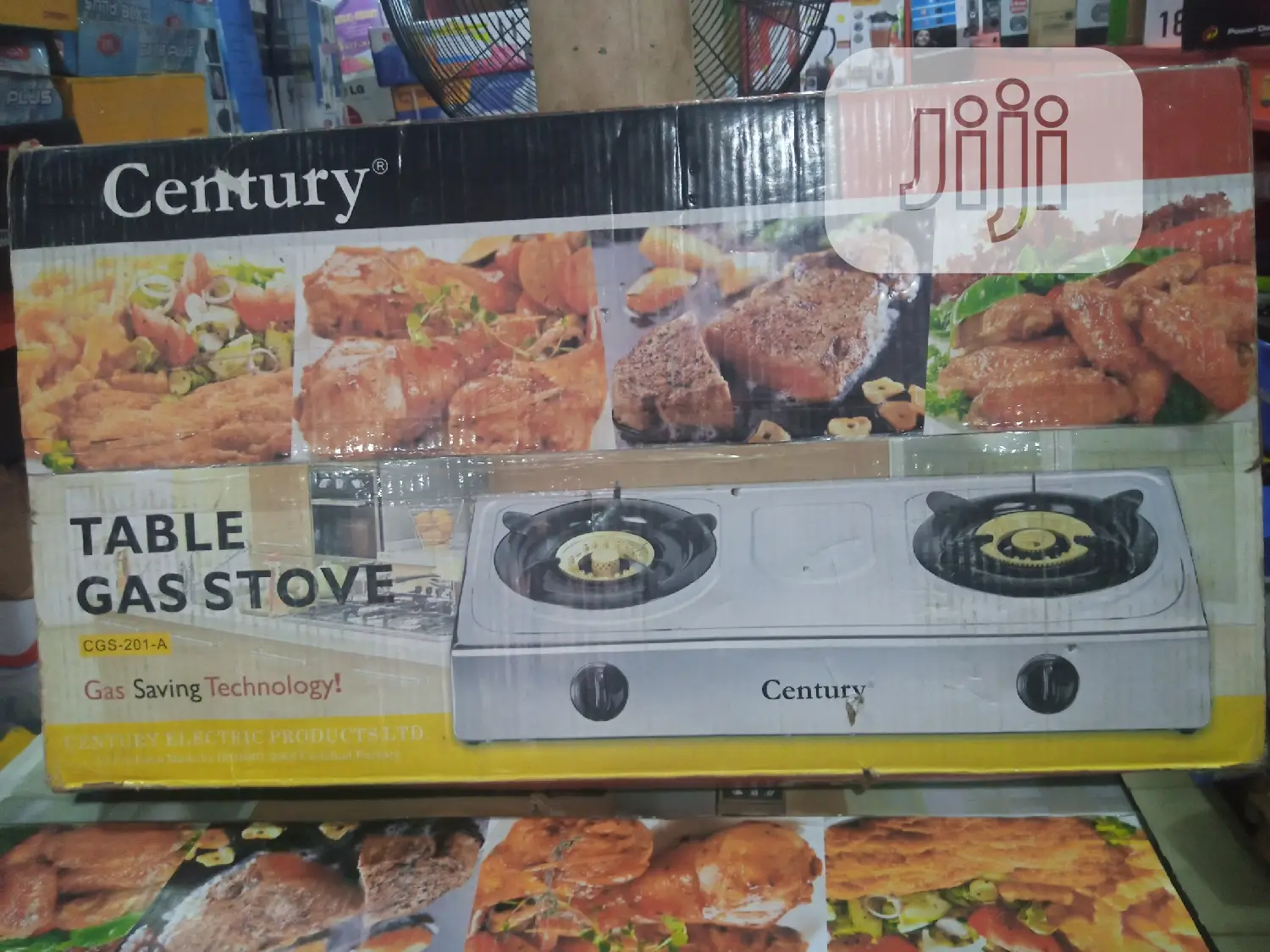 Century Table Top Gas Cooker With 2 Burners