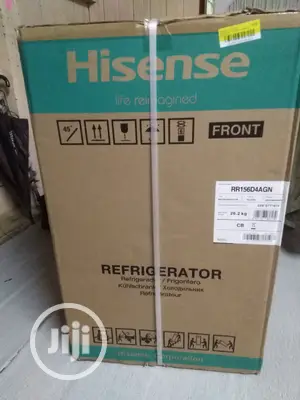 Brand New HISENSE Table Top Fridge/Silver/90l/External/Silva