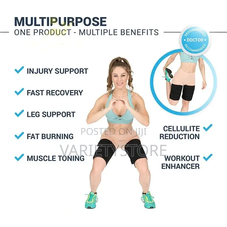 Sweat Thigh Trimmers Warmer Fat Burning