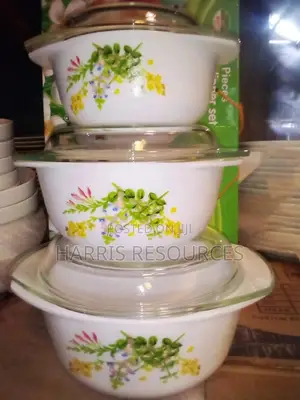 3 PCS Glass Dish Plates