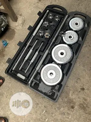 50kg Barbell Weight With Dumbell and Case