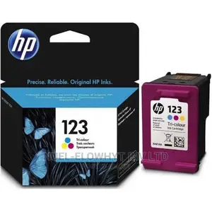 HP 123 Tri-Color Original Ink Cartridge #F6V16AE