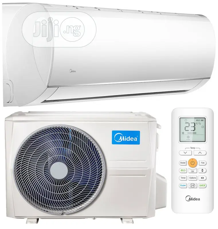 Brand New Middea 1HP Split Unit Ac, 💯 Percent Full Copper