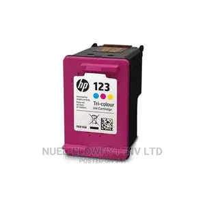 HP 123 Tri-Color Original Ink Cartridge #F6V16AE