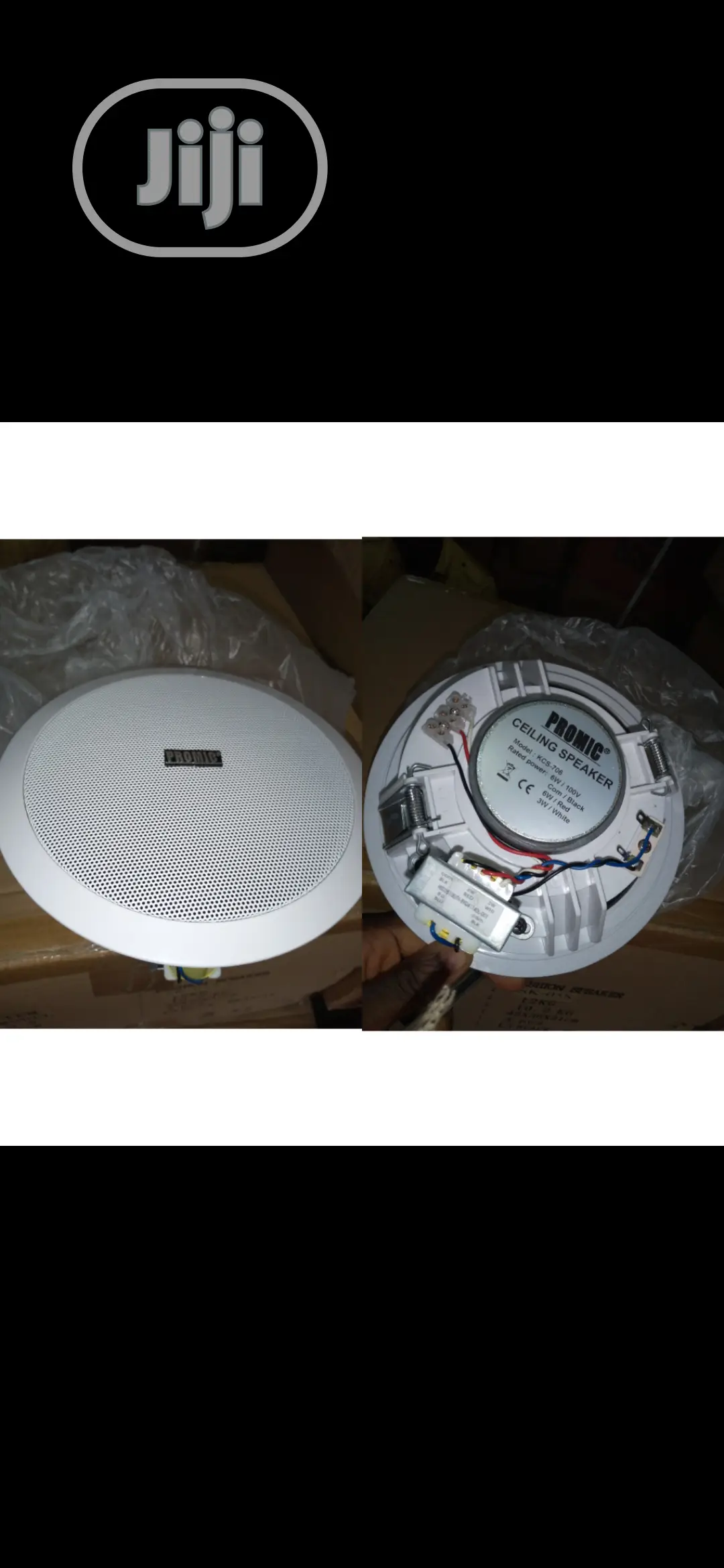 PROMIC Ceiling Mounted Loud Speaker.