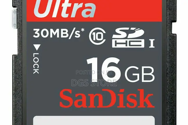 Sandisk Ultra 16gb Class 10 Camera