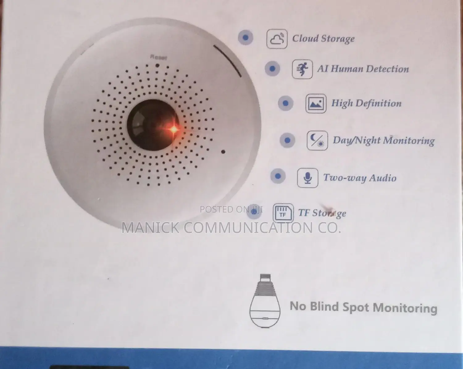 360°Bulb Camera
