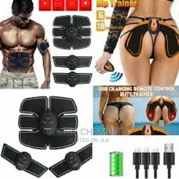 Ab Stimulator With Hip Toner and USB Charger