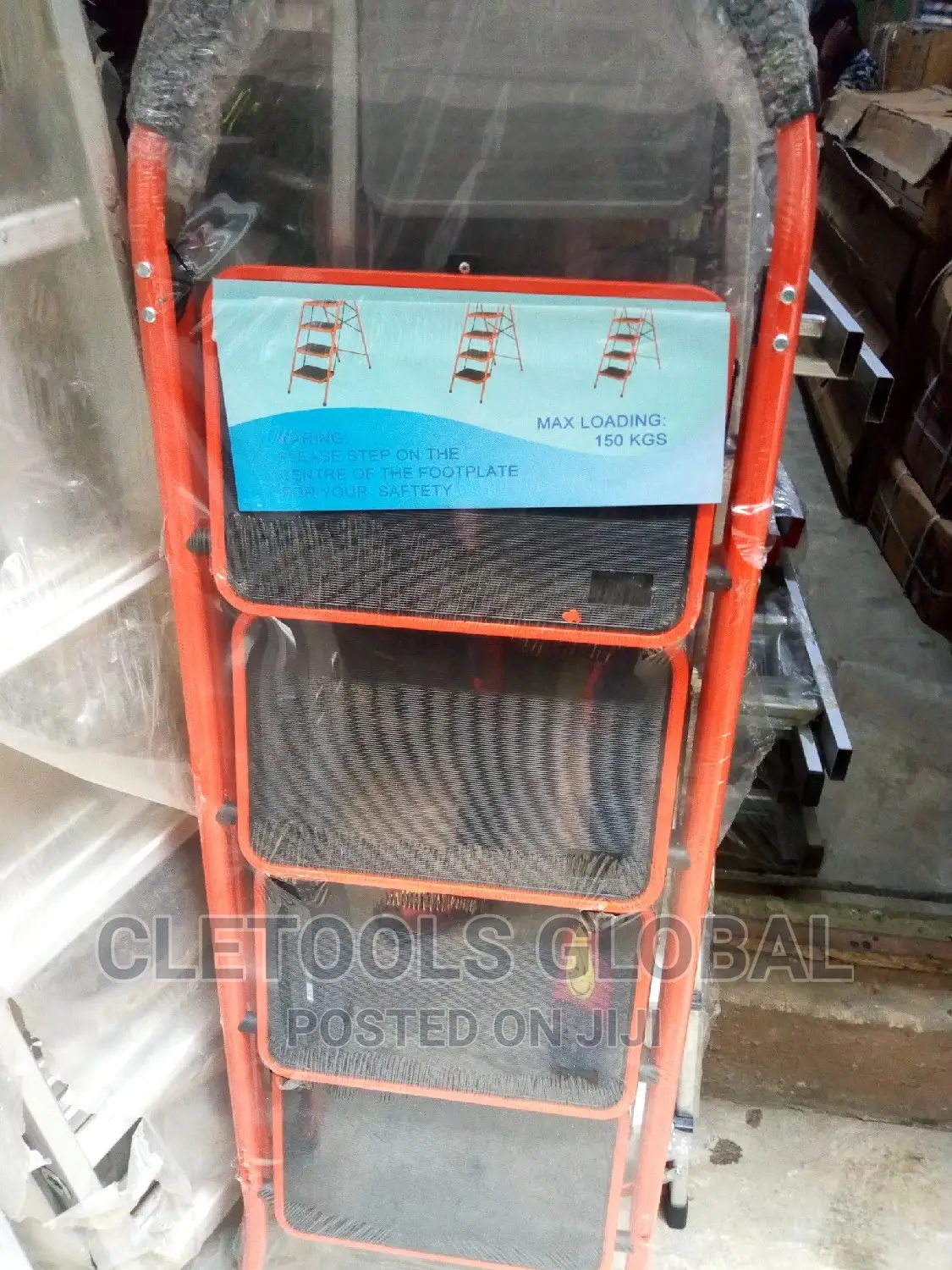 Step Ladder 4 Step Iron