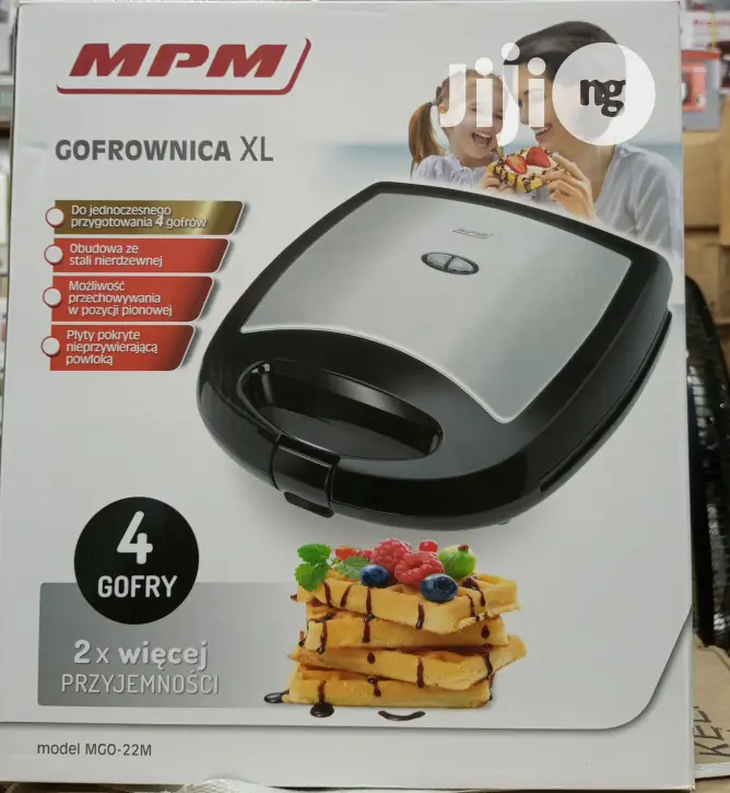 MPM XL 4 Face Waffle Maker
