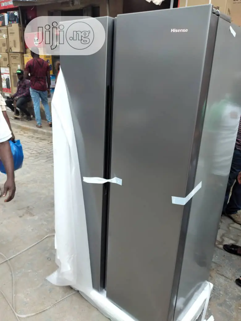 Brand New Hisense(Ref67wsi)516L,Side by Side Fridge,Extenal,