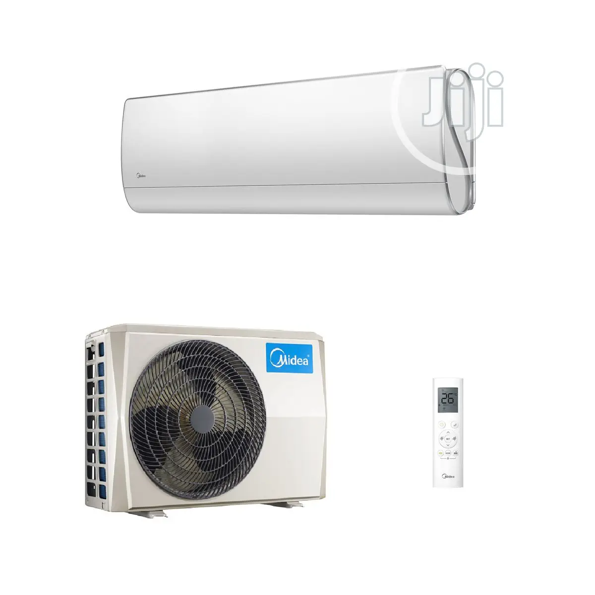 Brand New MIDDEA 1HP Split Unit Ac, 💯 Percent Full Copper