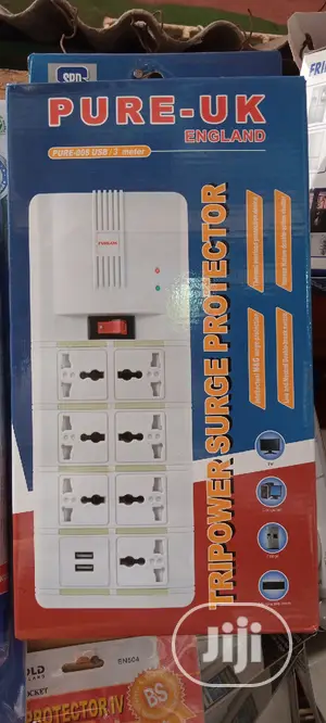 Pure-uk England Tripower Surge Protector