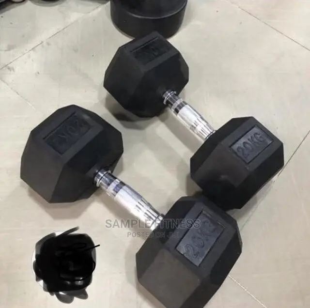 40kg Hex Dumbbells