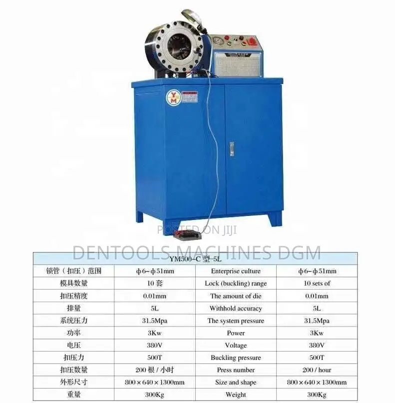 Automatic Hydraulic Hose Crimping Machine