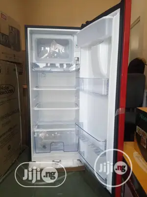 Brand New Hisense Single Door Refrigerator, External,Red