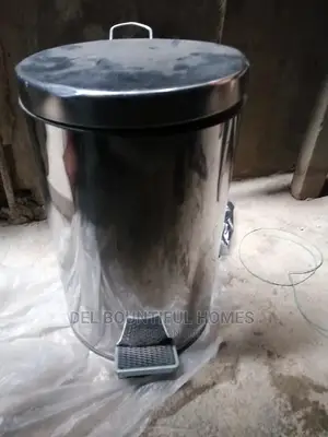 Foot Operational , Stainless Bin.