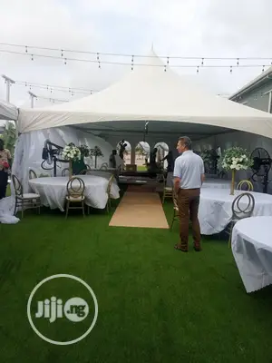 Tent for Guests. Table Chairs Canopy Marquee Rentals