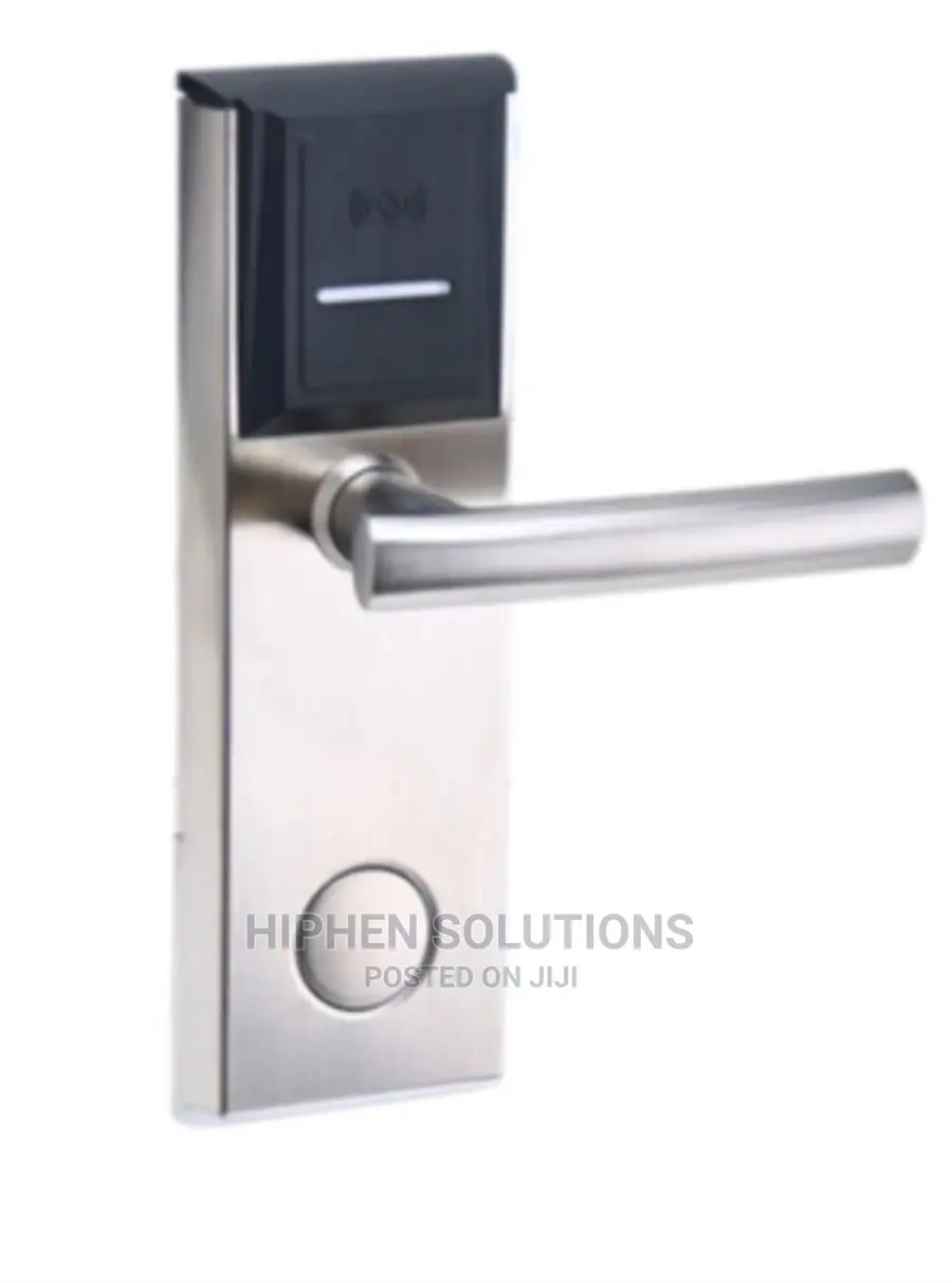 Silver Keyless Rfid Door Hotel Lock