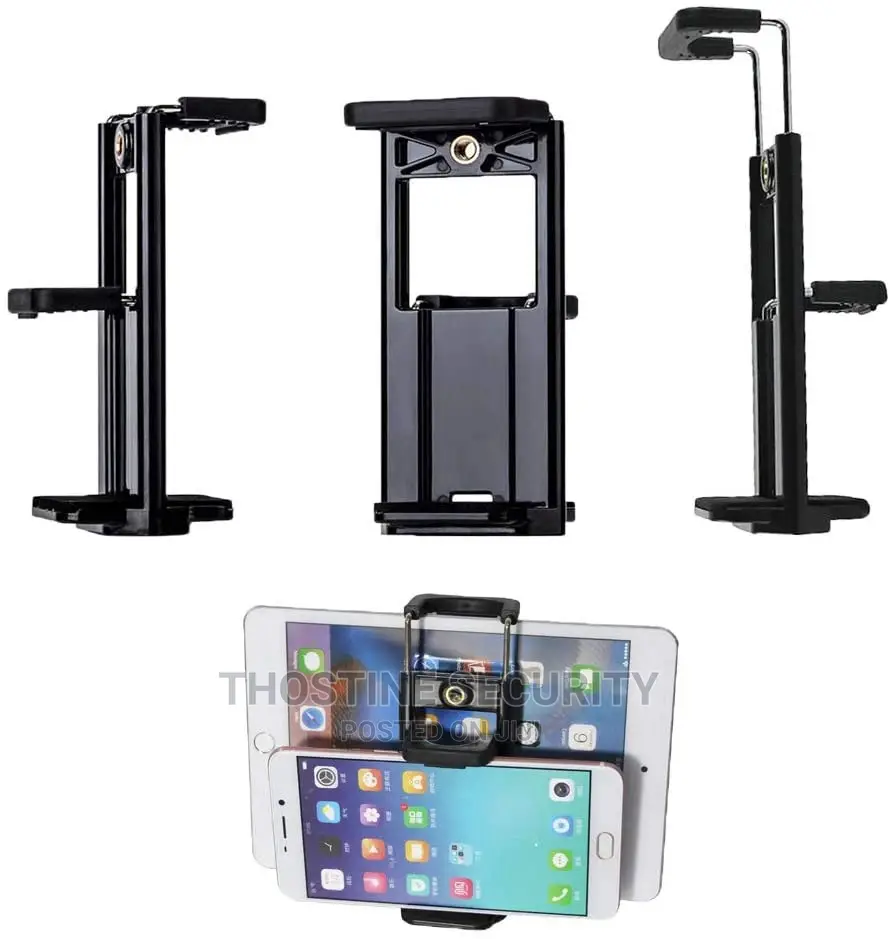 2 in 1 Tablet Phone Holder Clip Mount